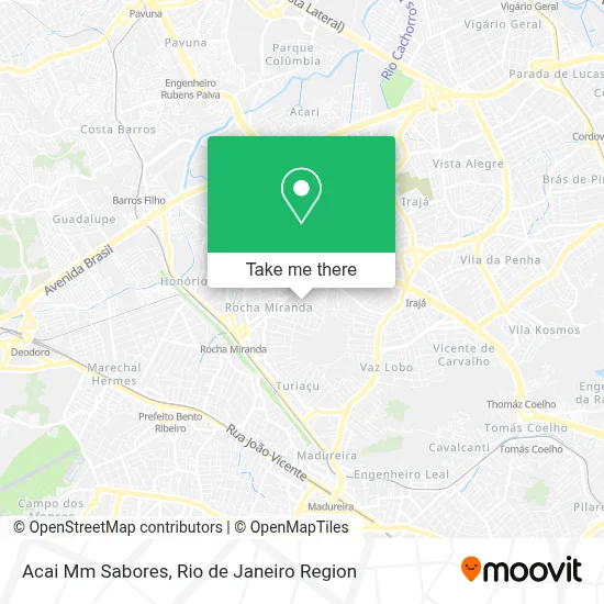 Acai Mm Sabores map