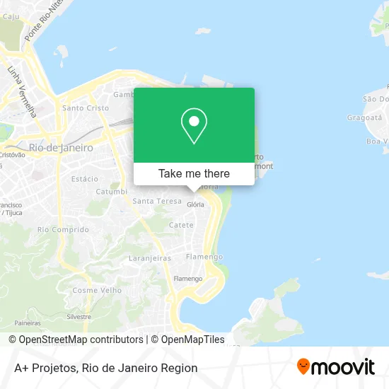 A+ Projetos map