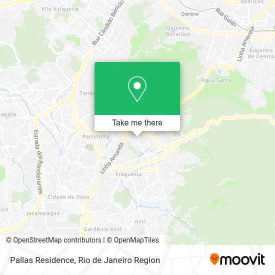 Pallas Residence map