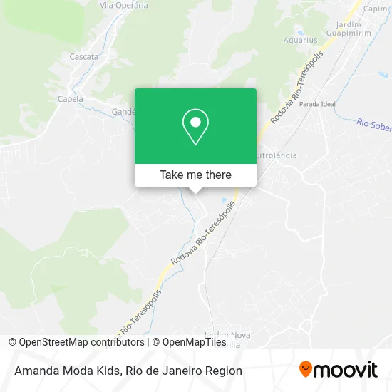 Amanda Moda Kids map