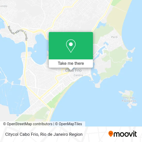 Cìtycol Cabo Frio map
