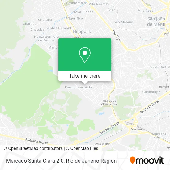 Mercado Santa Clara 2.0 map