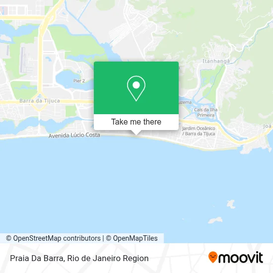 Praia Da Barra map