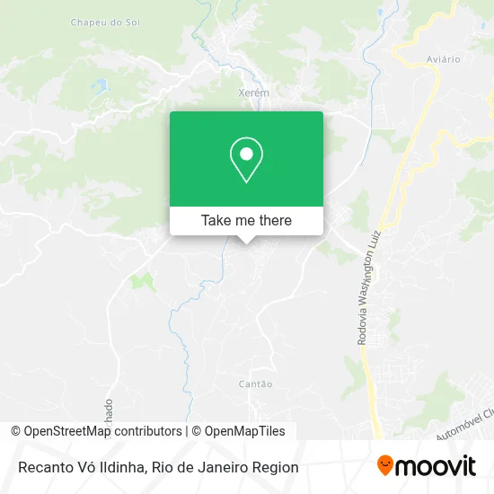 Recanto Vó Ildinha map