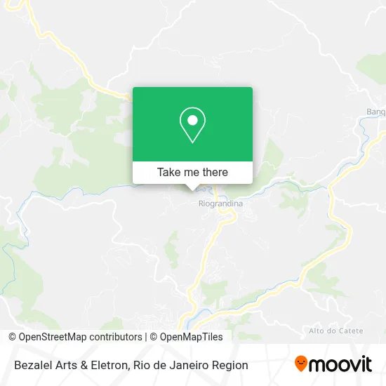 Bezalel Arts & Eletron map