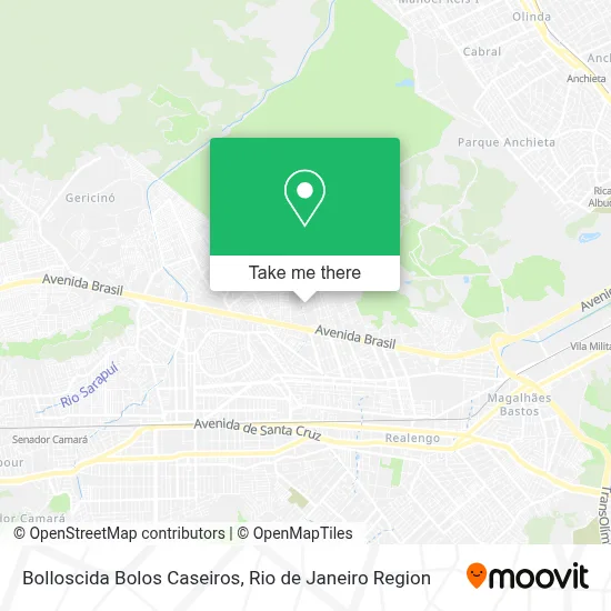 Bolloscida Bolos Caseiros map