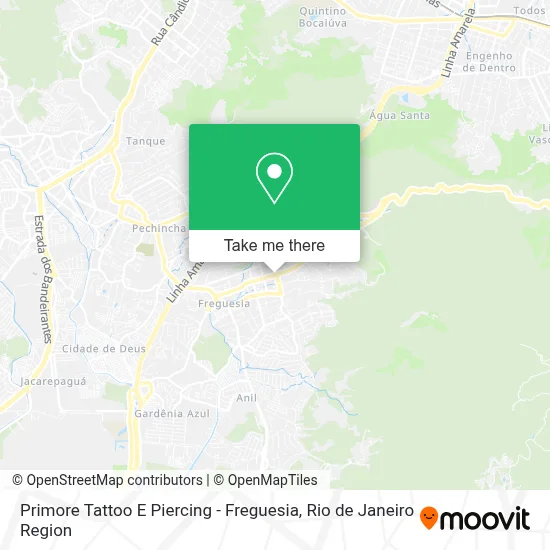 Primore Tattoo E Piercing - Freguesia map