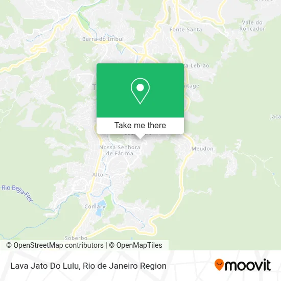 Lava Jato Do Lulu map