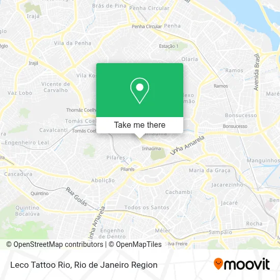 Leco Tattoo Rio map