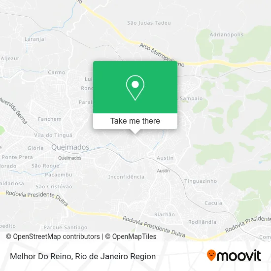 Melhor Do Reino map