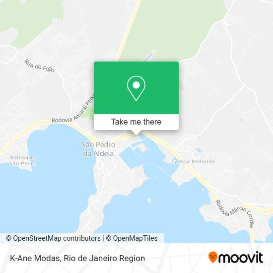 K-Ane Modas map