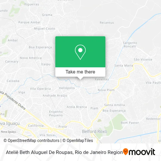Ateliê Beth Aluguel De Roupas map