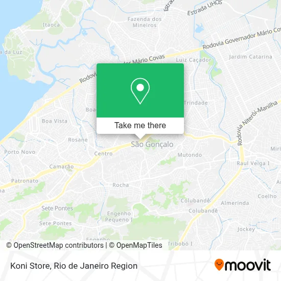 Koni Store map