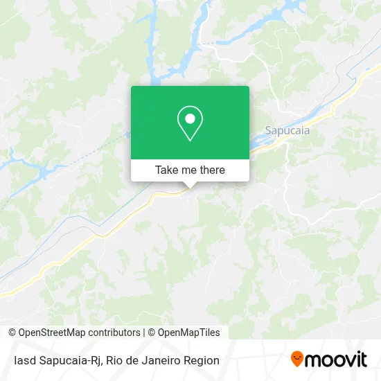 Iasd Sapucaia-Rj map