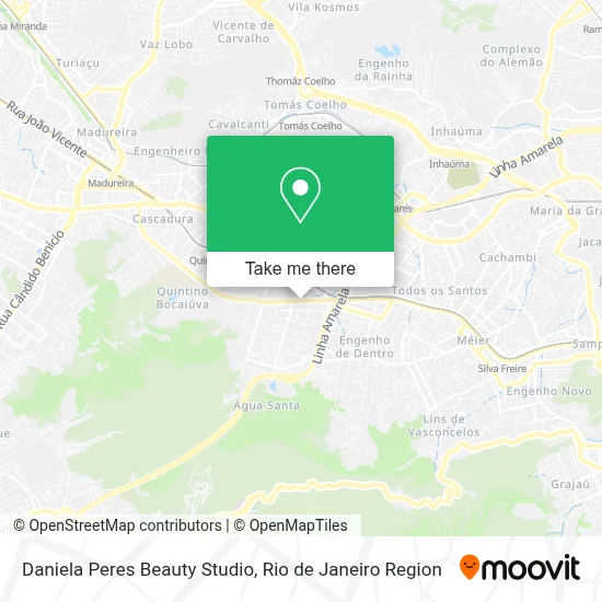 Daniela Peres Beauty Studio map