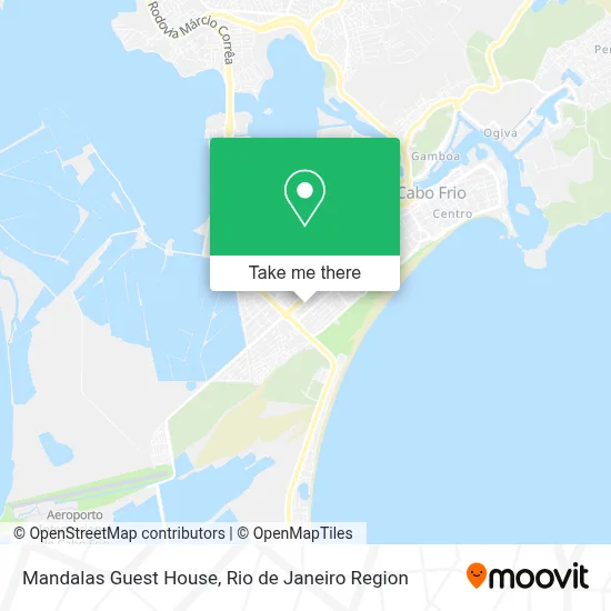 Mandalas Guest House map