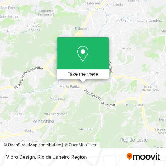 Vidro Design map