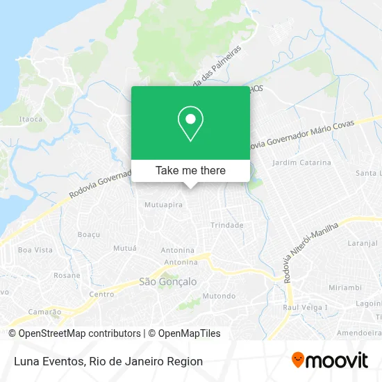 Luna Eventos map