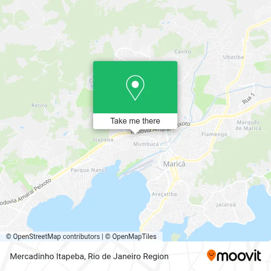 Mercadinho Itapeba map