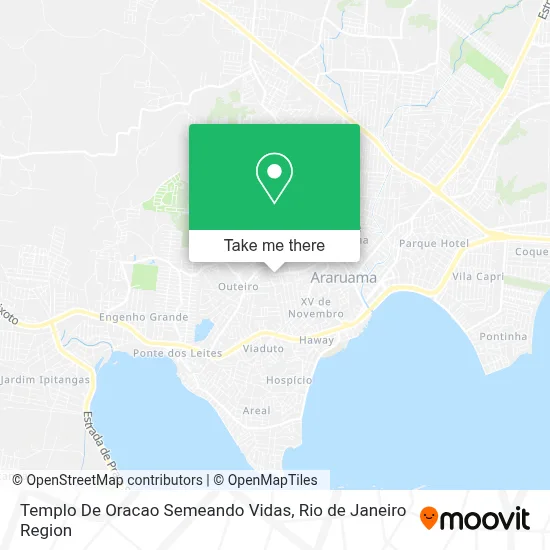 Templo De Oracao Semeando Vidas map