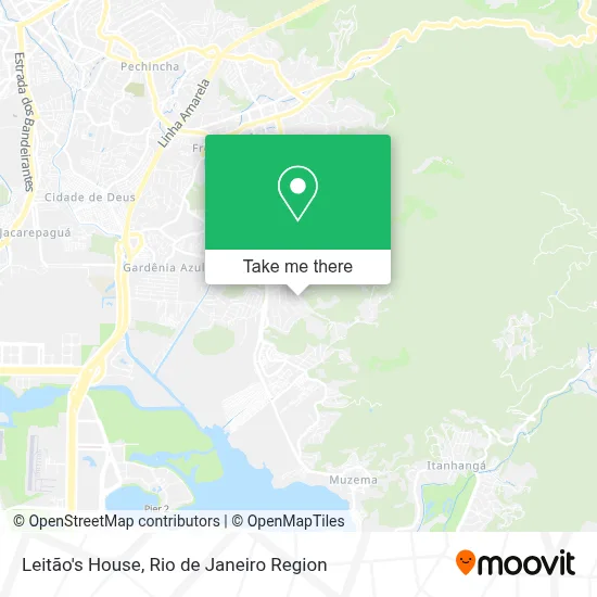 Leitão's House map