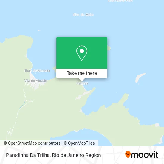 Paradinha Da Trilha map