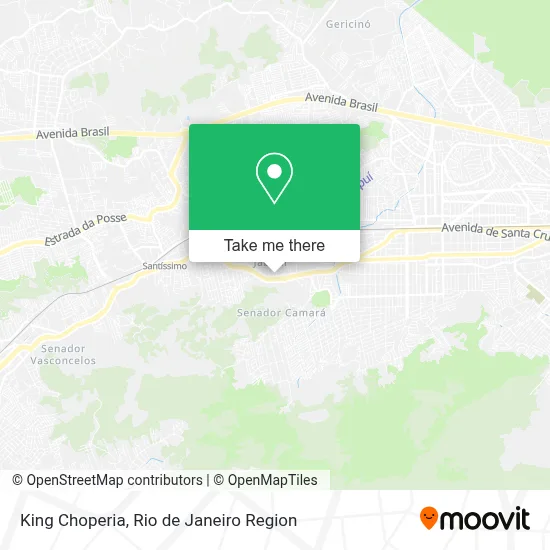 King Choperia map