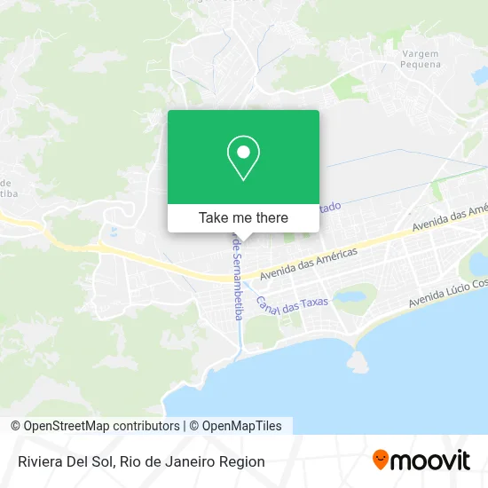 Riviera Del Sol map