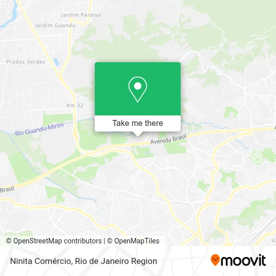 Ninita Comércio map