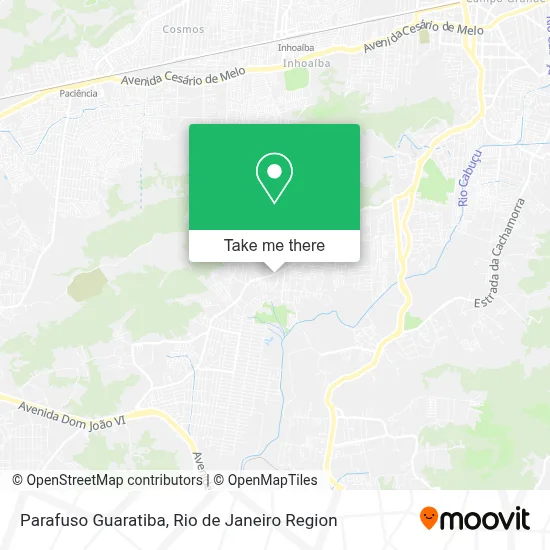 Parafuso Guaratiba map