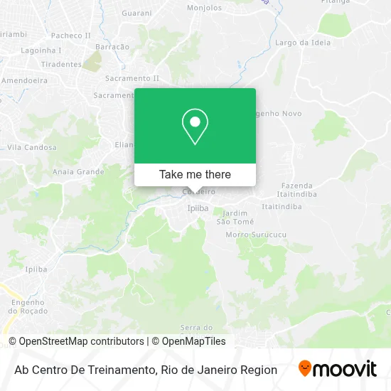 Ab Centro De Treinamento map