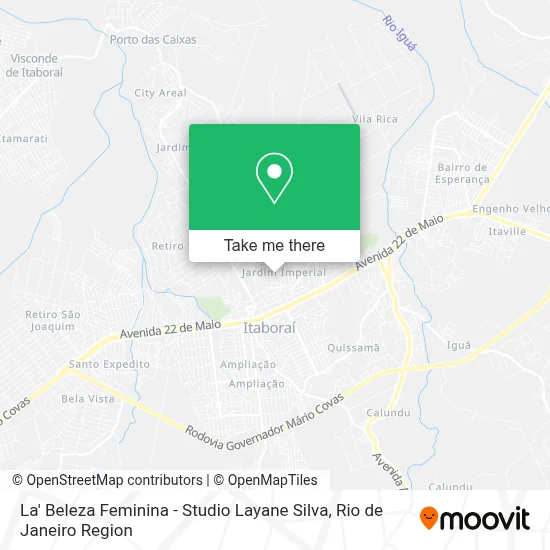 La' Beleza Feminina - Studio Layane Silva map