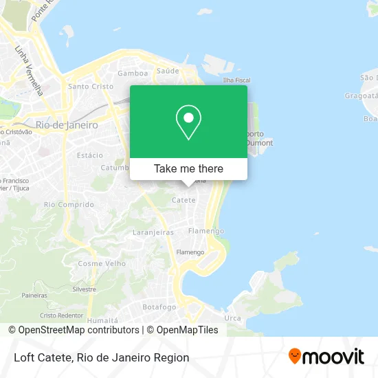 Loft Catete map