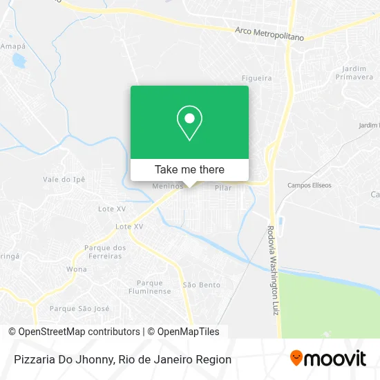 Pizzaria Do Jhonny map