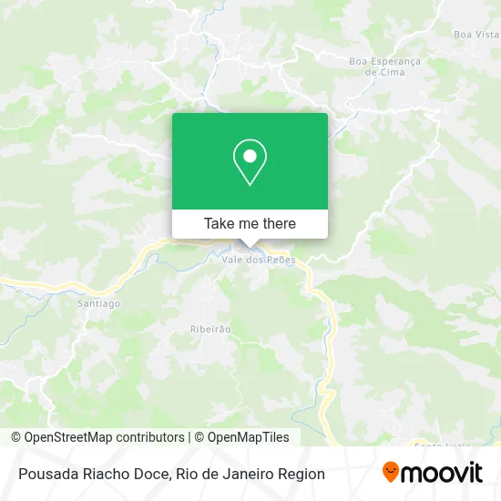 Pousada Riacho Doce map