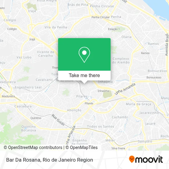 Bar Da Rosana map