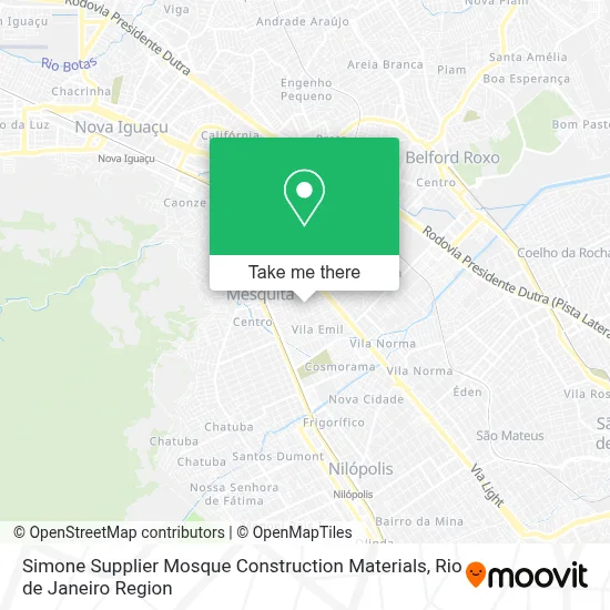 Simone Supplier Mosque Construction Materials map