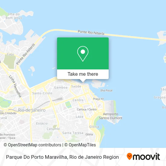Parque Do Porto Maravilha map