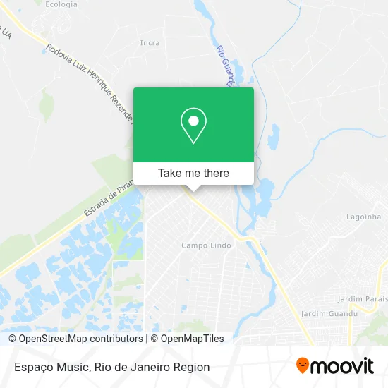 Espaço Music map