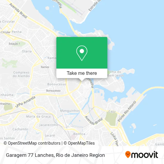 Garagem 77 Lanches map