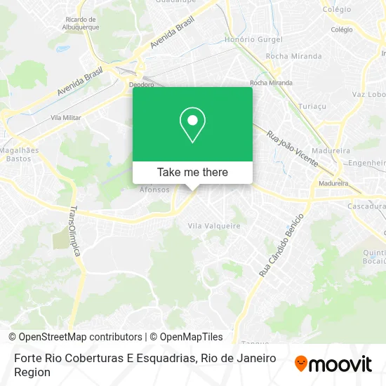 Forte Rio Coberturas E Esquadrias map