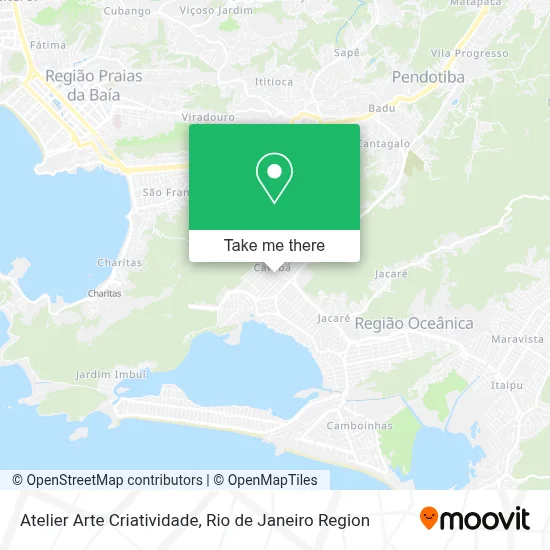 Atelier Arte Criatividade map