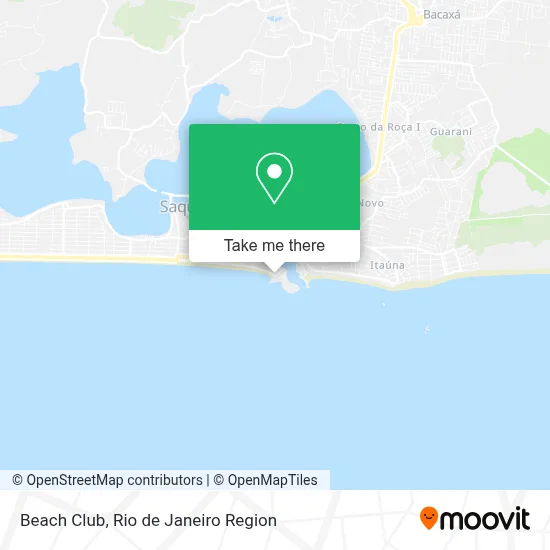 Beach Club map