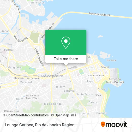 Lounge Carioca map
