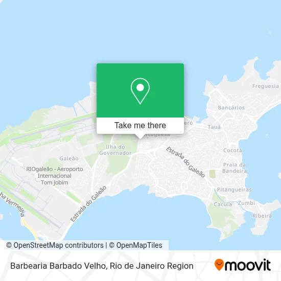 Barbearia Barbado Velho map