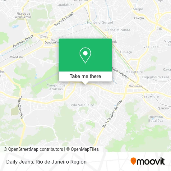Daily Jeans map