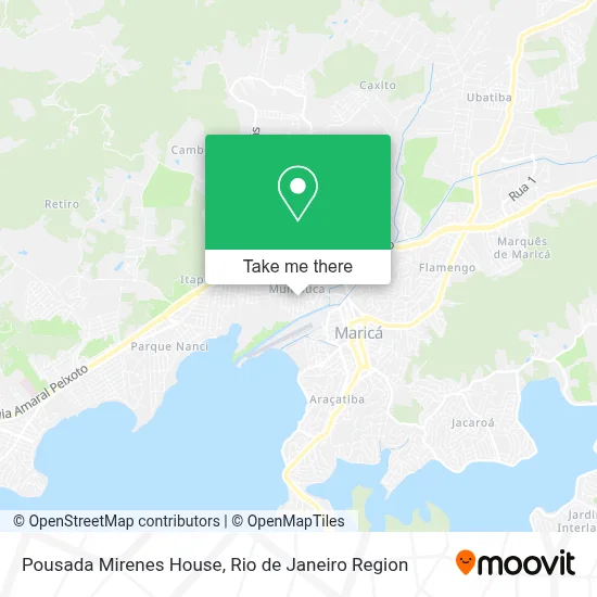 Pousada Mirenes House map