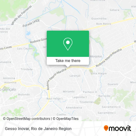 Gesso Inovar map