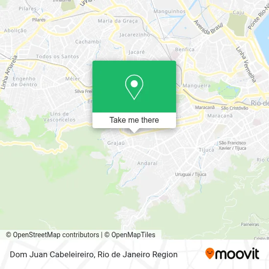 Dom Juan Cabeleireiro map