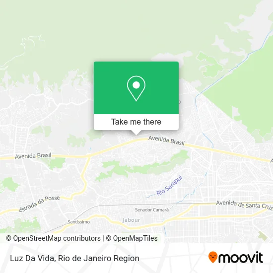 Luz Da Vida map